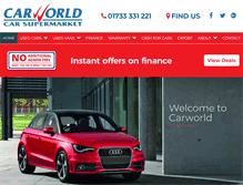 Tablet Screenshot of carworld-uk.com